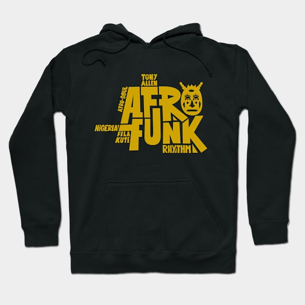 Afro Funk Music Hoodie by Boogosh